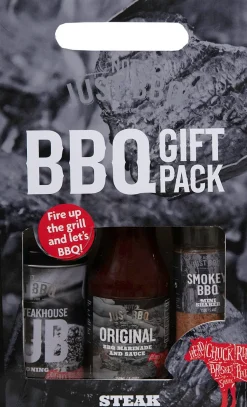 Not Just BBQ cadeauverpakking vlees 3-delig