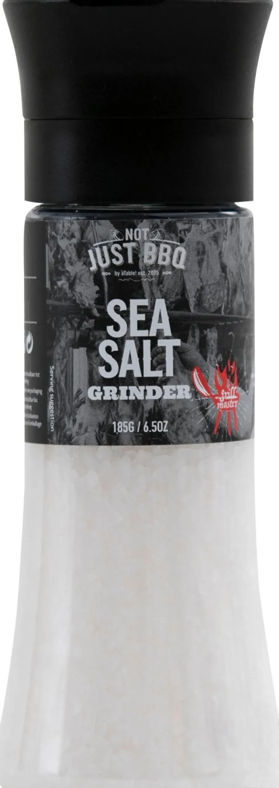 Not Just BBQ grinder sea salt 185 gr