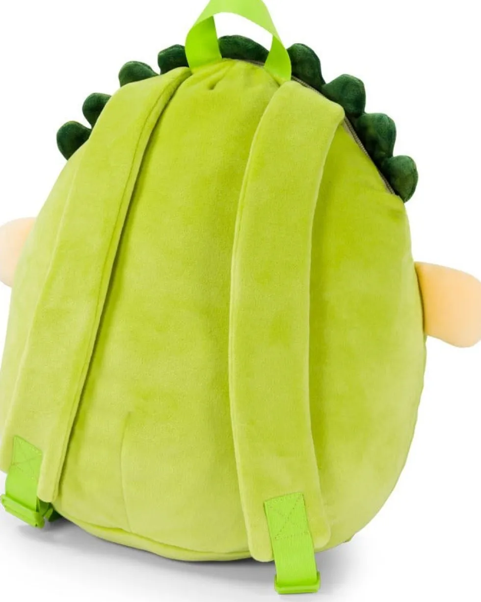 Noxxiez schooltas dino groen 40 x 35 x 15 cm