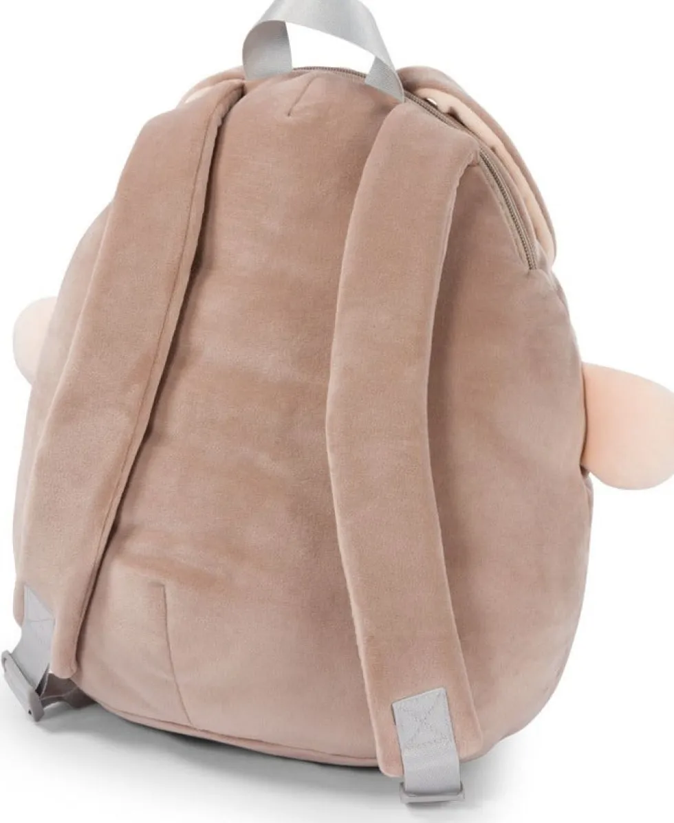 Noxxiez schooltas konijn bruin 40 x 35 x 15 cm