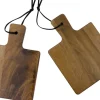 Onderzetter acacia naturel 14 x 10 x 4 cm 2 stuks