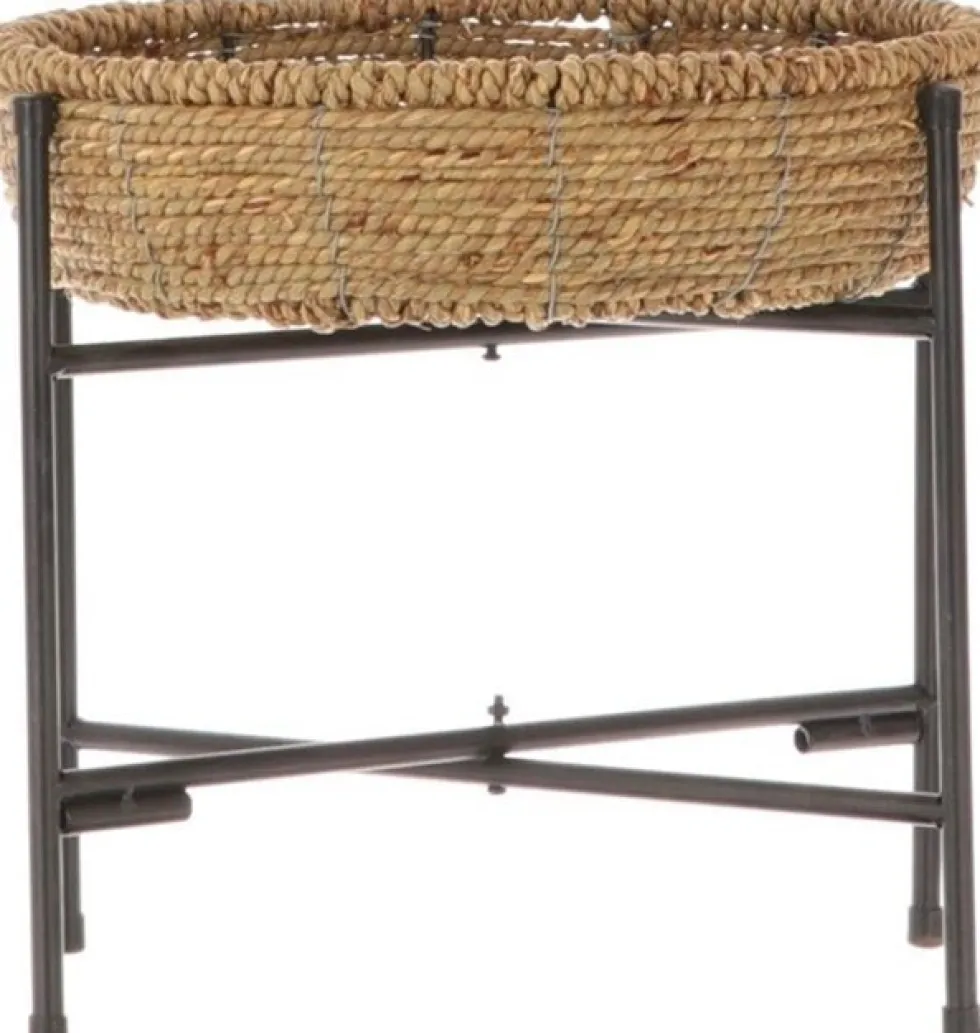 Opbergmand Estara naturel D 37 H 41 cm