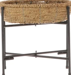Opbergmand Estara naturel D 32 H 31 cm