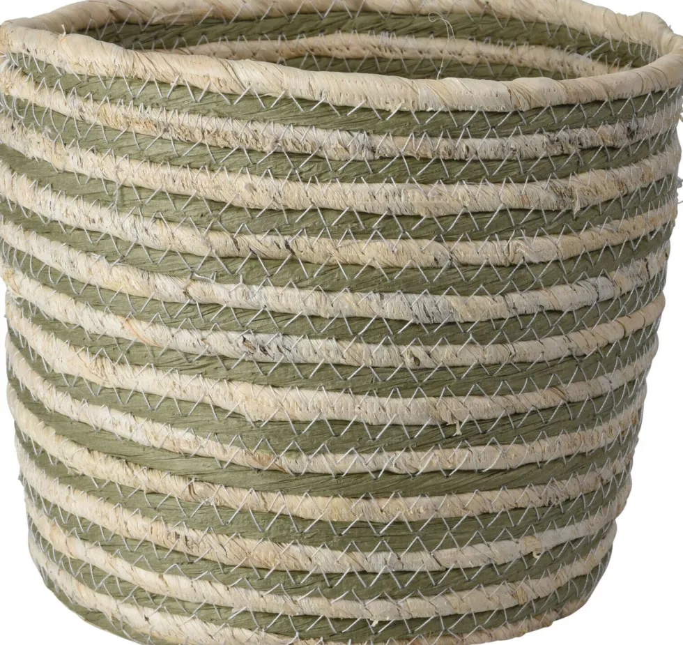 Opbergmand Strola groen D 20 H 18 cm