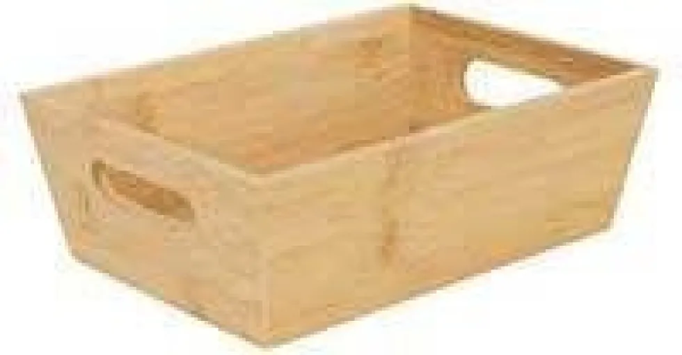 Opbergschaal naturel 16 x 23 x 7,5 cm