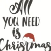 Paper + Design servet All You Need Is Xmas wit 33 x 33 cm 20 stuks