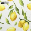 Paper + Design servet Citrus multi 33 x 33 cm 20 stuks