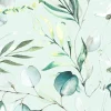 Paper + Design servet Eucalyptus Green groen 24 x 24 cm 20 stuks