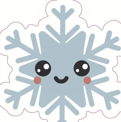 Paper + Design servet happy snow wit 33 x 33 cm 12 stuks