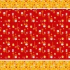 Paper + Design tafelkleed Sint rood / geel 220 x 138 cm