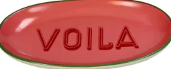 Petit four bord Voila roze 21 x 12 x 2,5 cm