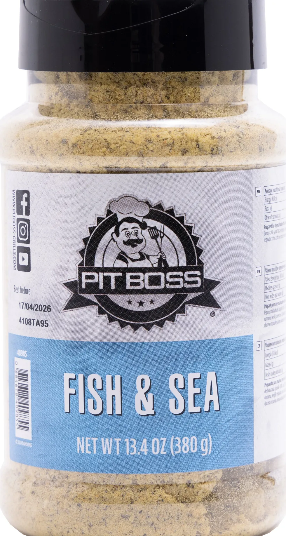 Pit Boss barbecue kruiden Fish & Sea 380 gr