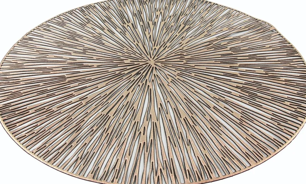 placemat goud D 38 H 0,1 cm