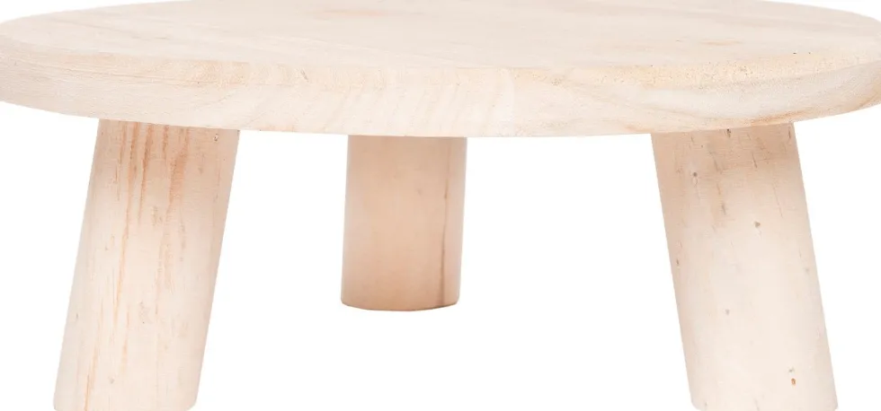 Plantentafel naturel D 30 H 11 cm