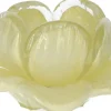 Plume Living waxinelichthouder Flore crème D 10,5 H 5 cm