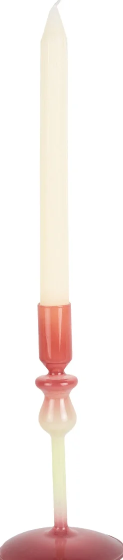 PT Living kandelaar Duo paars / roze D 9,3 H 18,5 cm