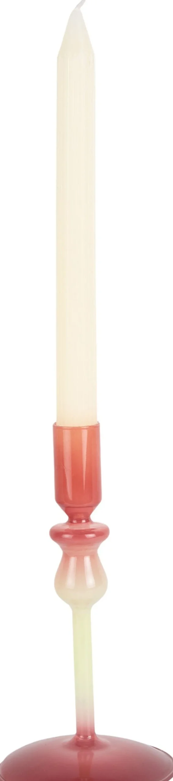PT Living kandelaar Duo paars / roze D 9,3 H 18,5 cm