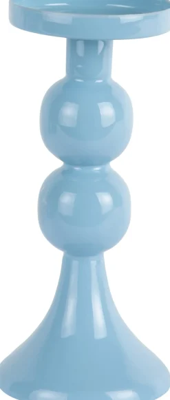 PT Living kandelaar Funky blauw D 8,5 H 19,5 cm