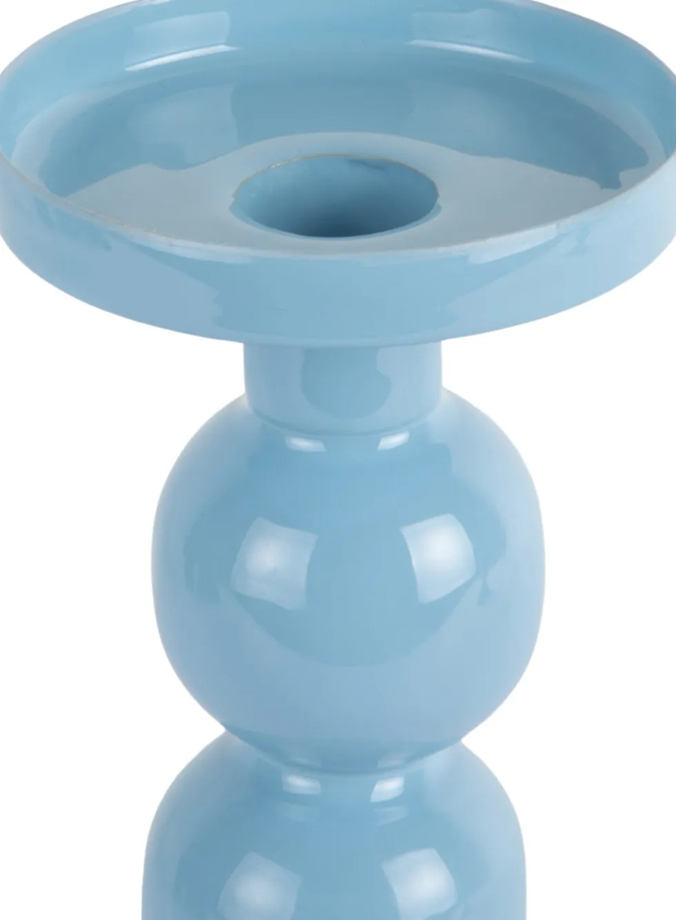 PT Living kandelaar Funky blauw D 8,5 H 19,5 cm