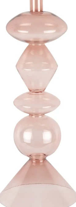PT Living kandelaar Totem roze D 16 H 41 cm