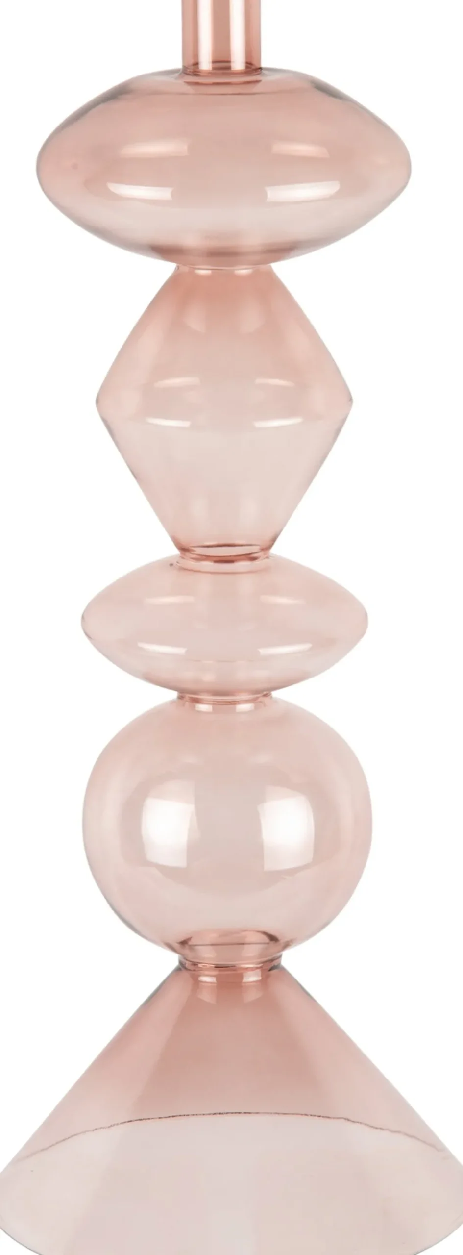 PT Living kandelaar Totem roze D 16 H 41 cm