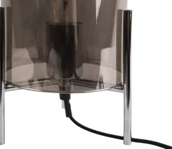 PT Living tafellamp Bell grijs D 16 H 30 cm