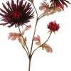 Pure kunstbloem Chrysant rood H 65 cm