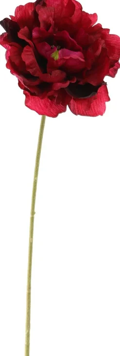 Pure kunstbloem Klaproos rood H 71 cm