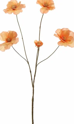 PURE kunstbloem Ranonkel oranje 80 cm