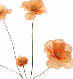 PURE kunstbloem Ranonkel oranje 80 cm