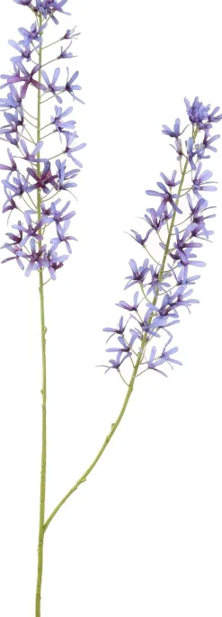 Pure kunstbloem Ridderspoor blauw H 85 cm