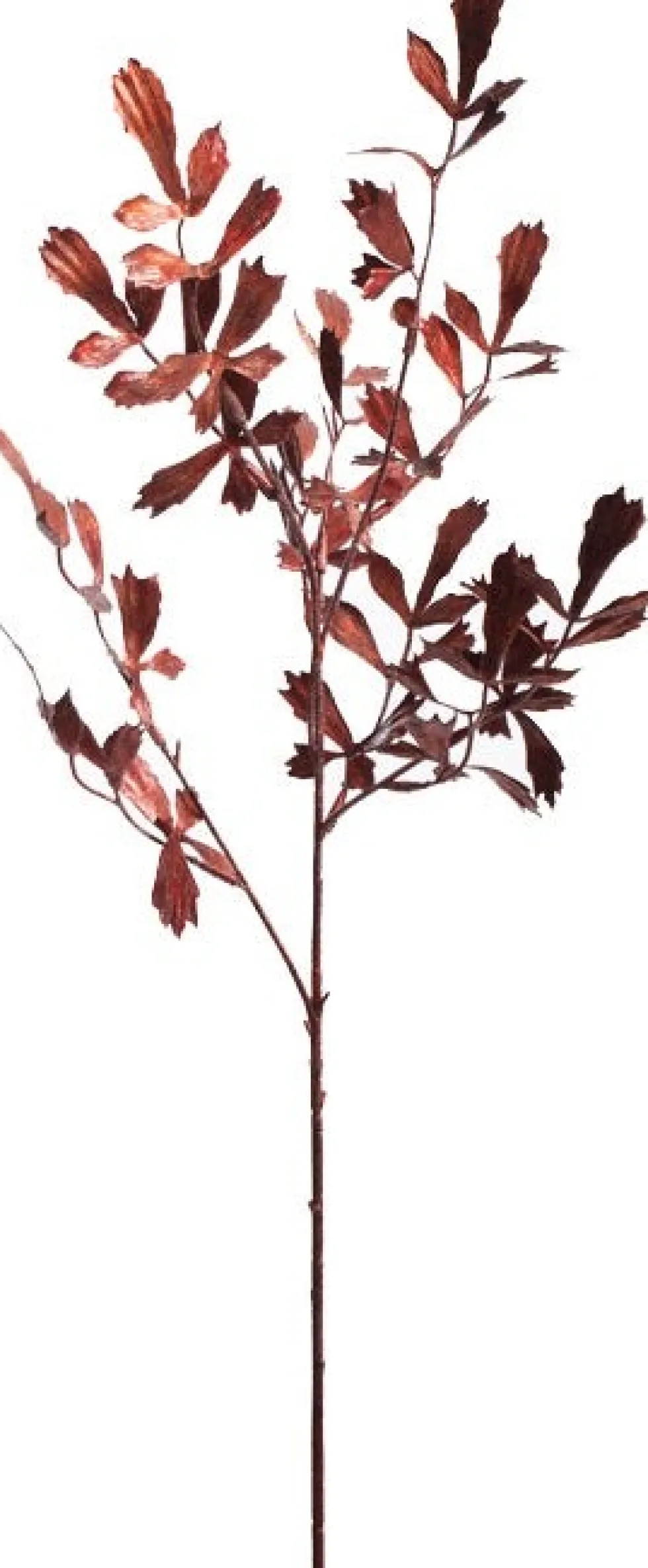 Pure kunsttak bladtak bruin H 40 cm