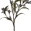 Pure kunsttak Eucalyptus paars H 78 cm