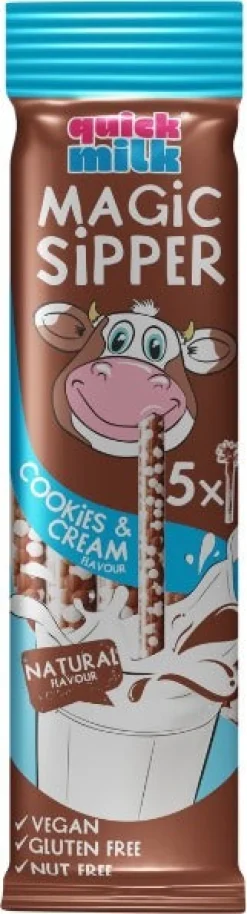 Quick milk Cookies & Cream 5 stuks