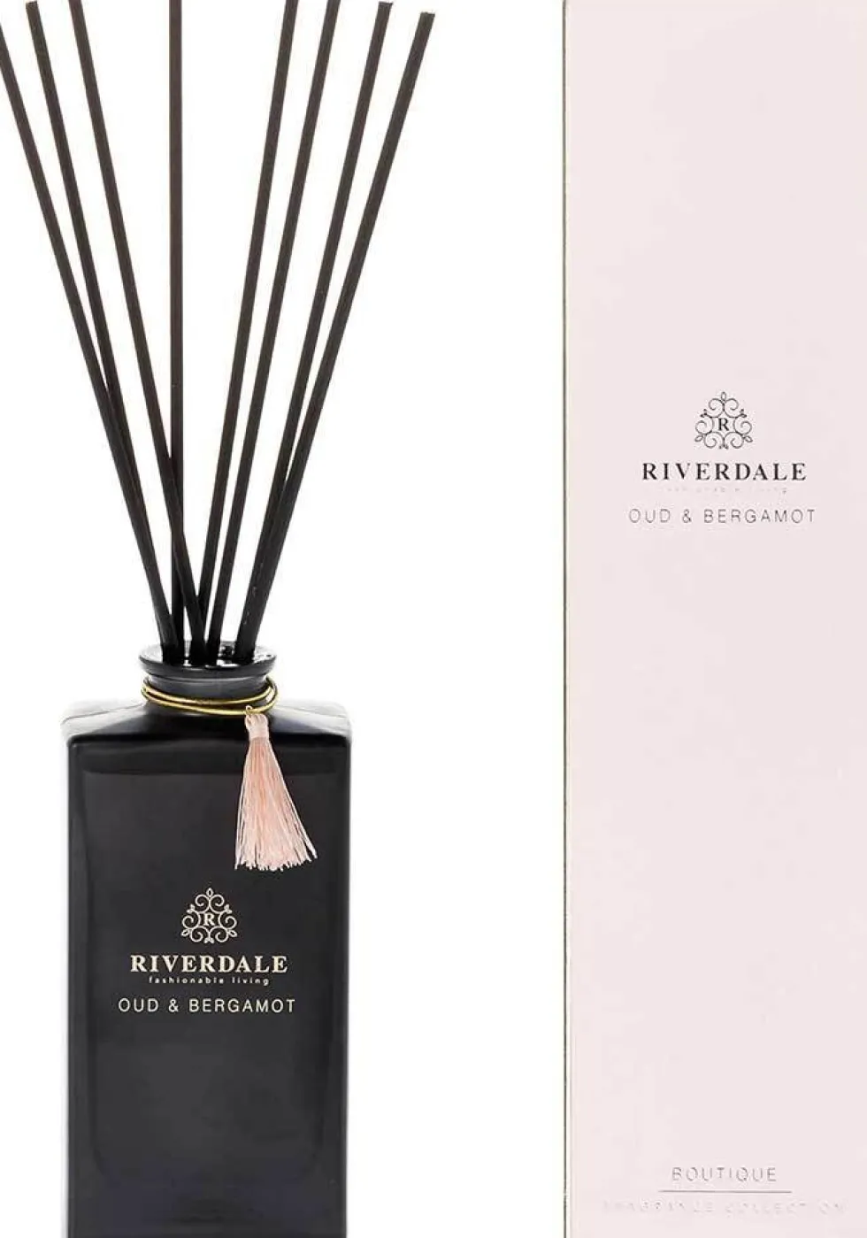 Riverdale geurstokjes Boutique oud & bergamot 140 ml