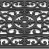 Rubbermat antiek 45 x 75 cm