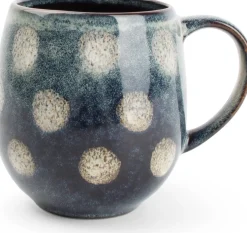 Salt&Pepper muggies mok Flake blauw 0,35 L