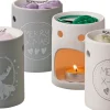 ScentChips geurbrander Xmas Rendier grijs 9 x 9 x 11 cm
