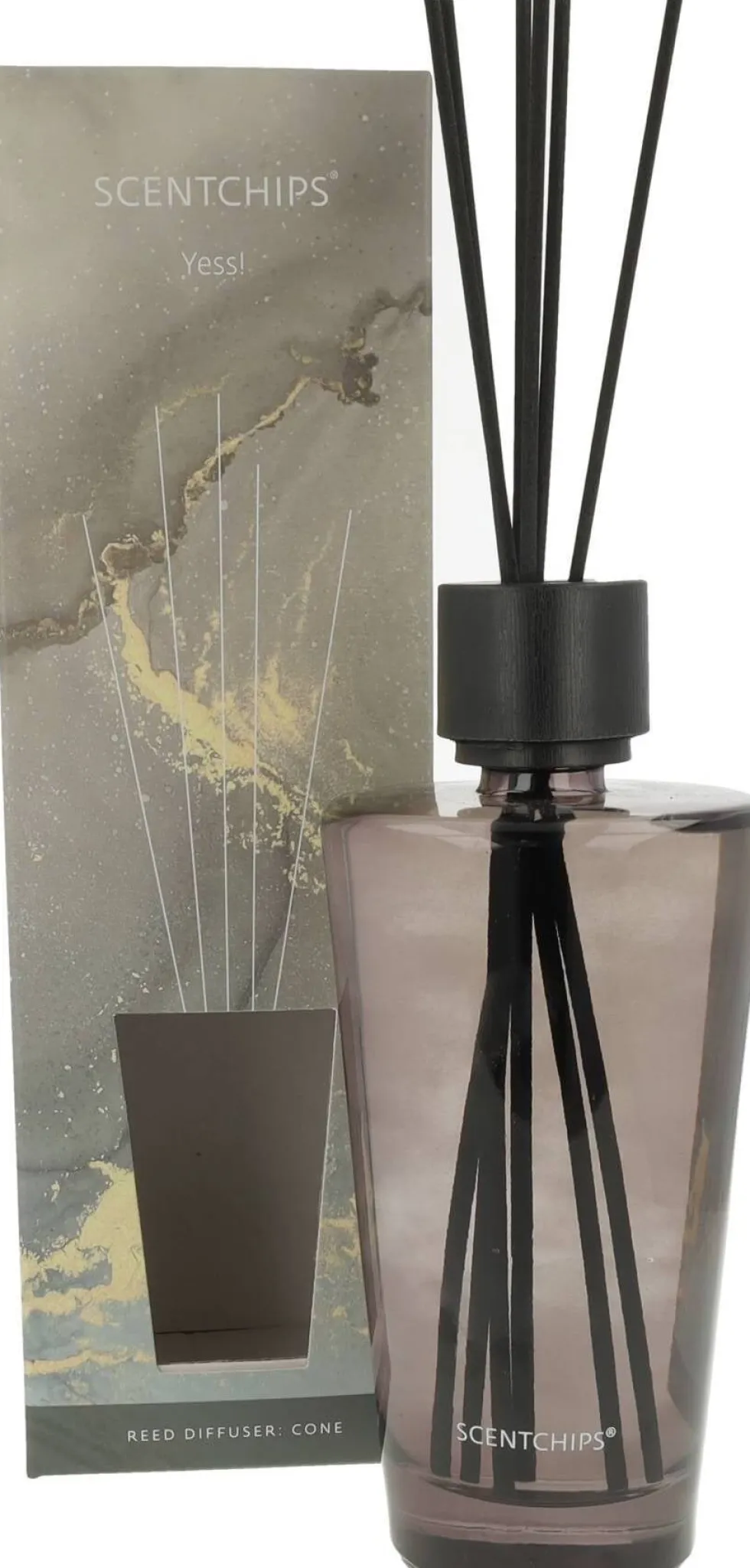 ScentChips geurstokjes Cone Yess zwart / bruin 500 ml