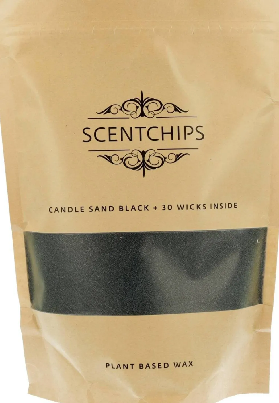 Scentchips kaarsenzand zwart 500g
