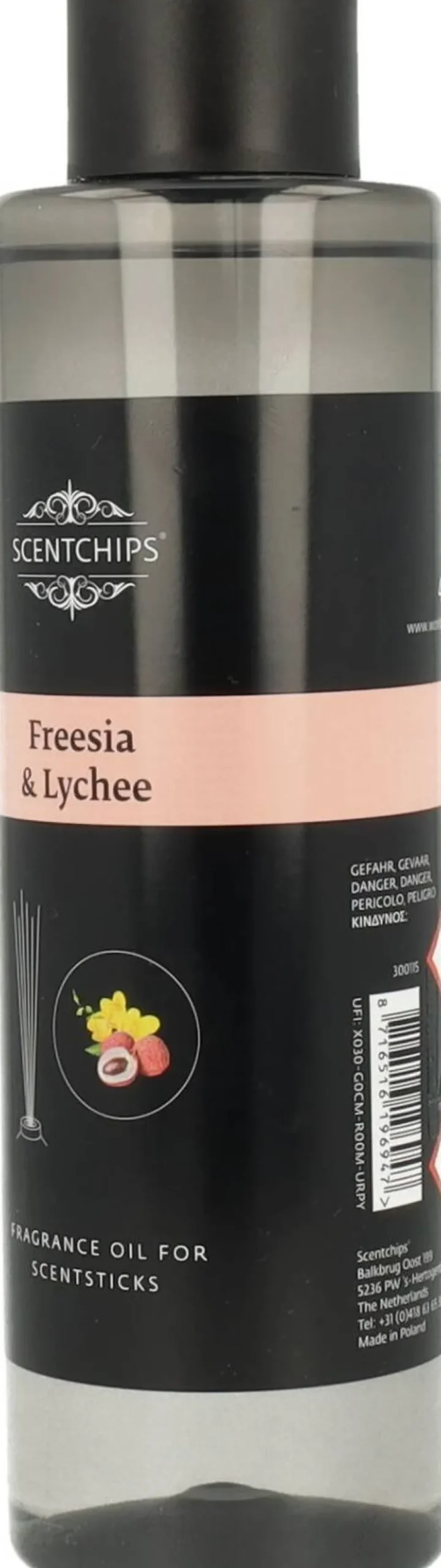 Scentchips navulling geurstokjes Freesia & Lychee 400 ml