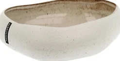 Scentchips schaal voor kaarsenzand Sand Cobble crème / beige 17,5 x 19,5 x 5,5 cm