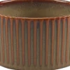 Schaal Bistro bruin / groen D 12 H 6,8 cm