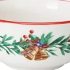 Schaal Nutcracker wit D 13,8 H 6 cm