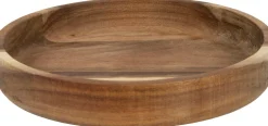 Schaal Odin bruin D 20 H 3 cm