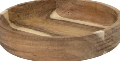Schaal Odin bruin D 16 H 3 cm