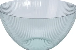 schaal Pebel blauw D 13 H 25,5 cm