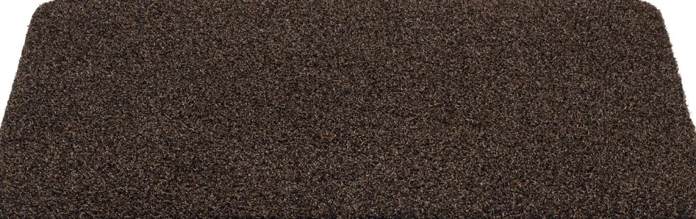 Schoonloopmat dimensions bruin 50 x 80 cm