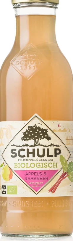 Schulp bio appel rabarbersap 750 ml