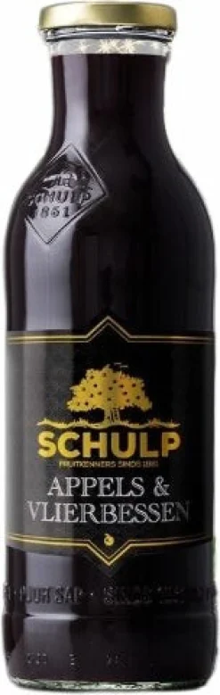 Schulp winter appelvlierbessensap 750 ml